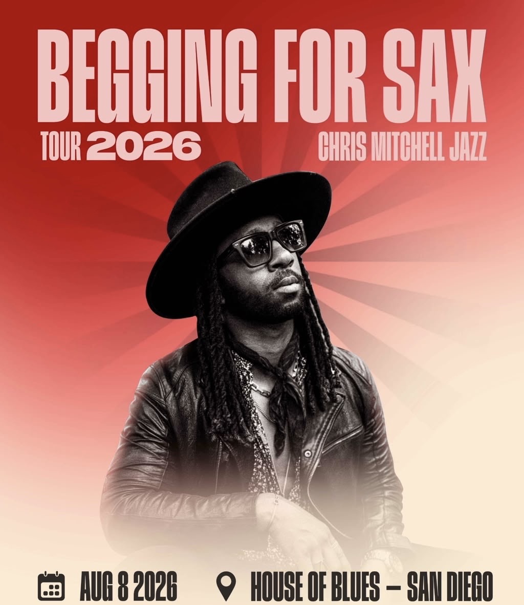 Begging For Sax Tour Poster
